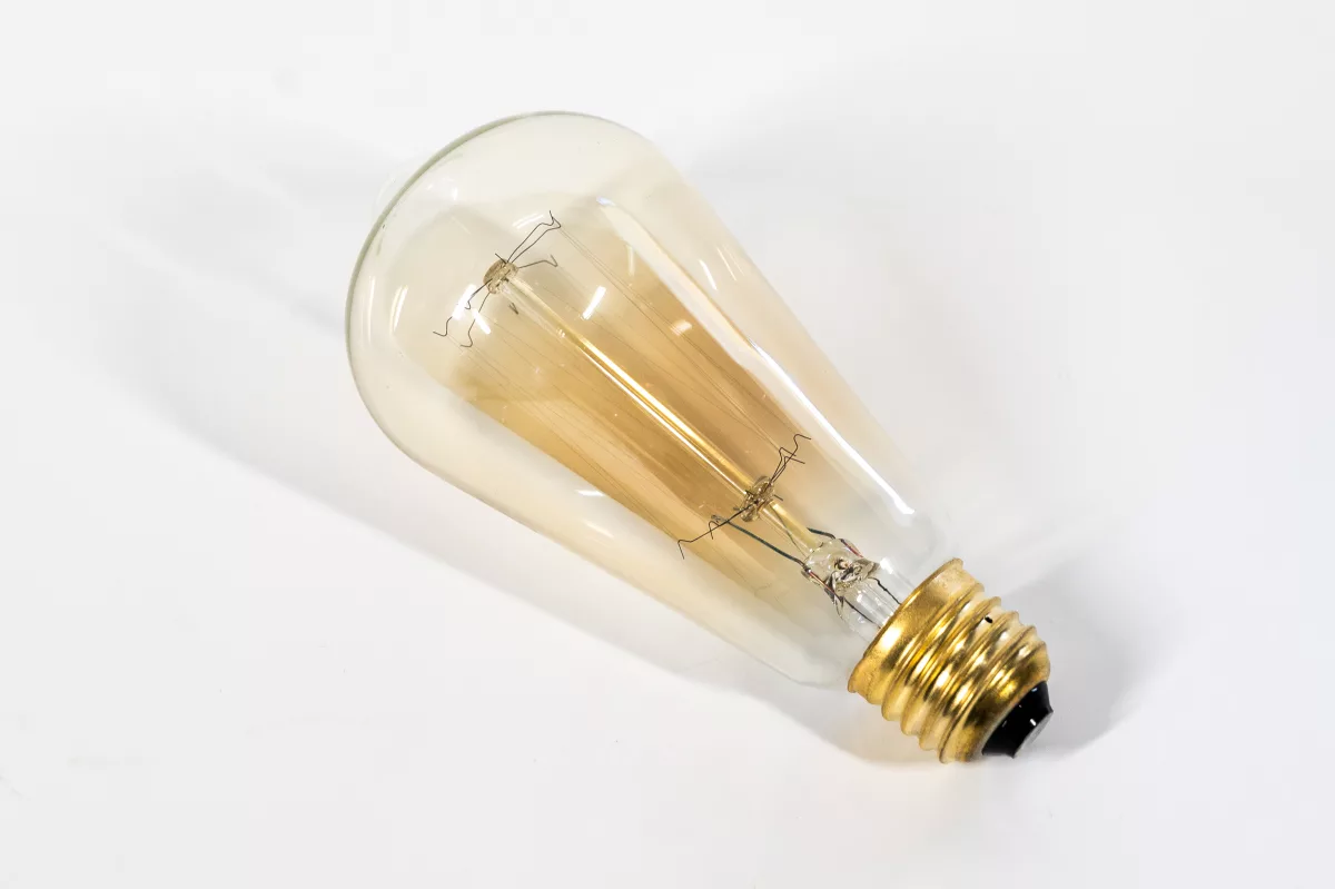 Bombilla Edison Vintage 10 mm – Luz cálida decorativa - Imagen 1