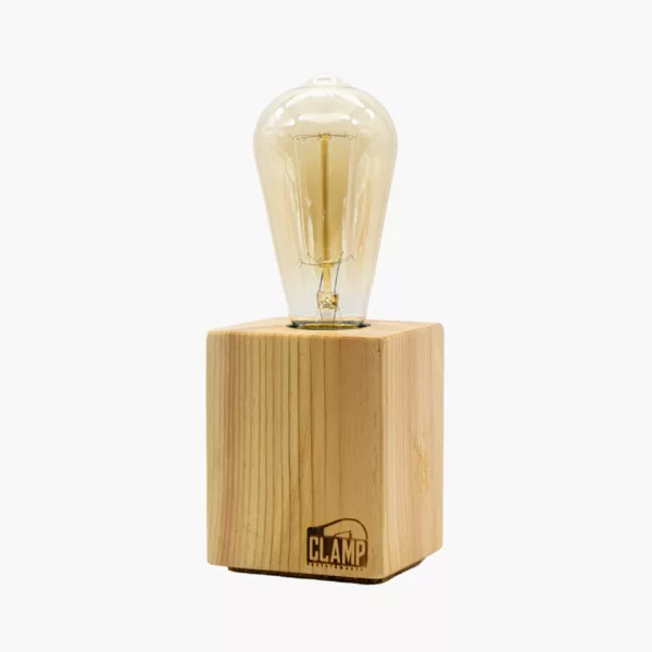 Nara - Lámpara de mesa minimalista de madera de pino